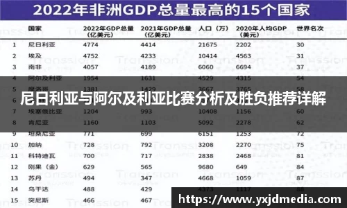 尼日利亚与阿尔及利亚比赛分析及胜负推荐详解